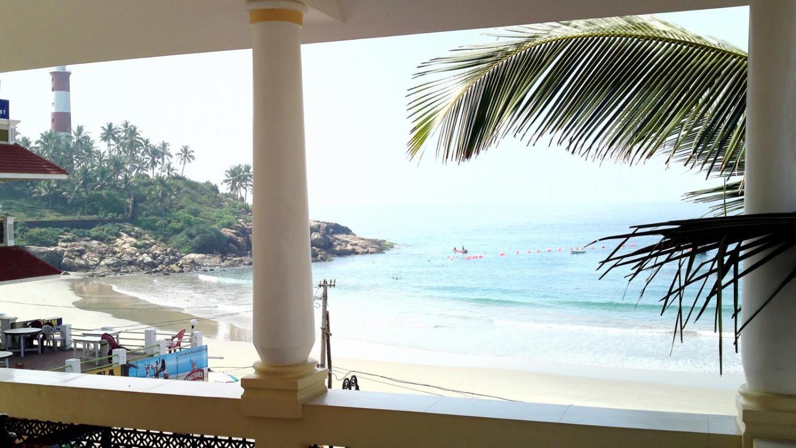 Beach Florra Inn Kovalam Kültér fotó