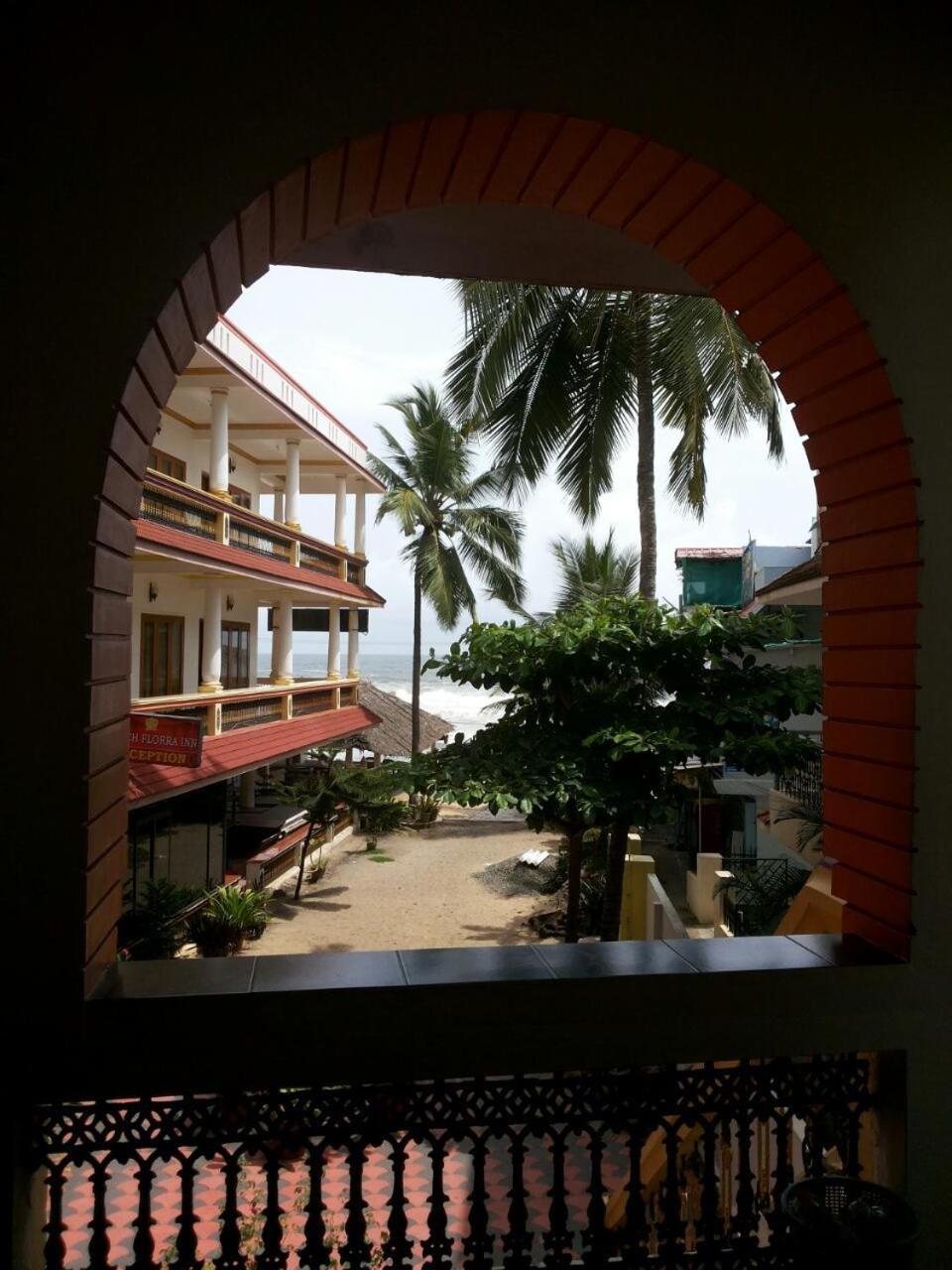 Beach Florra Inn Kovalam Kültér fotó