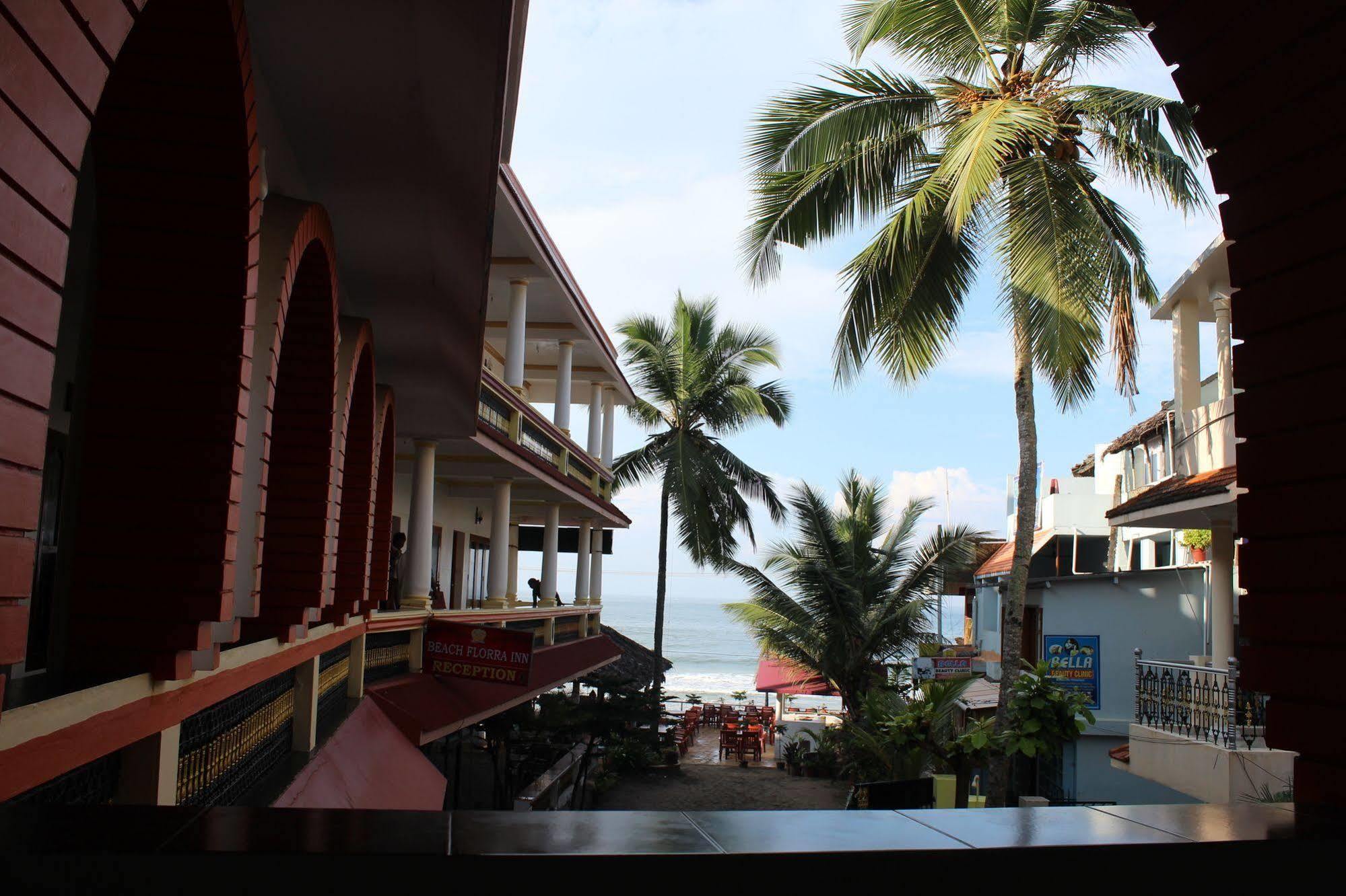 Beach Florra Inn Kovalam Kültér fotó